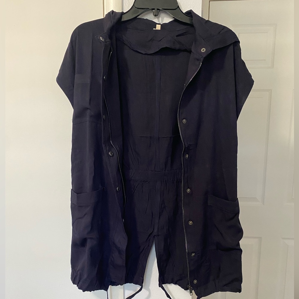 UNIQ Navy Blue Cargo Vest Size Small